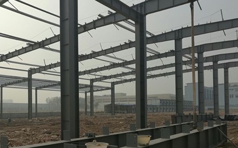 常熟市宇量电池有限公司 车间一钢结构工程